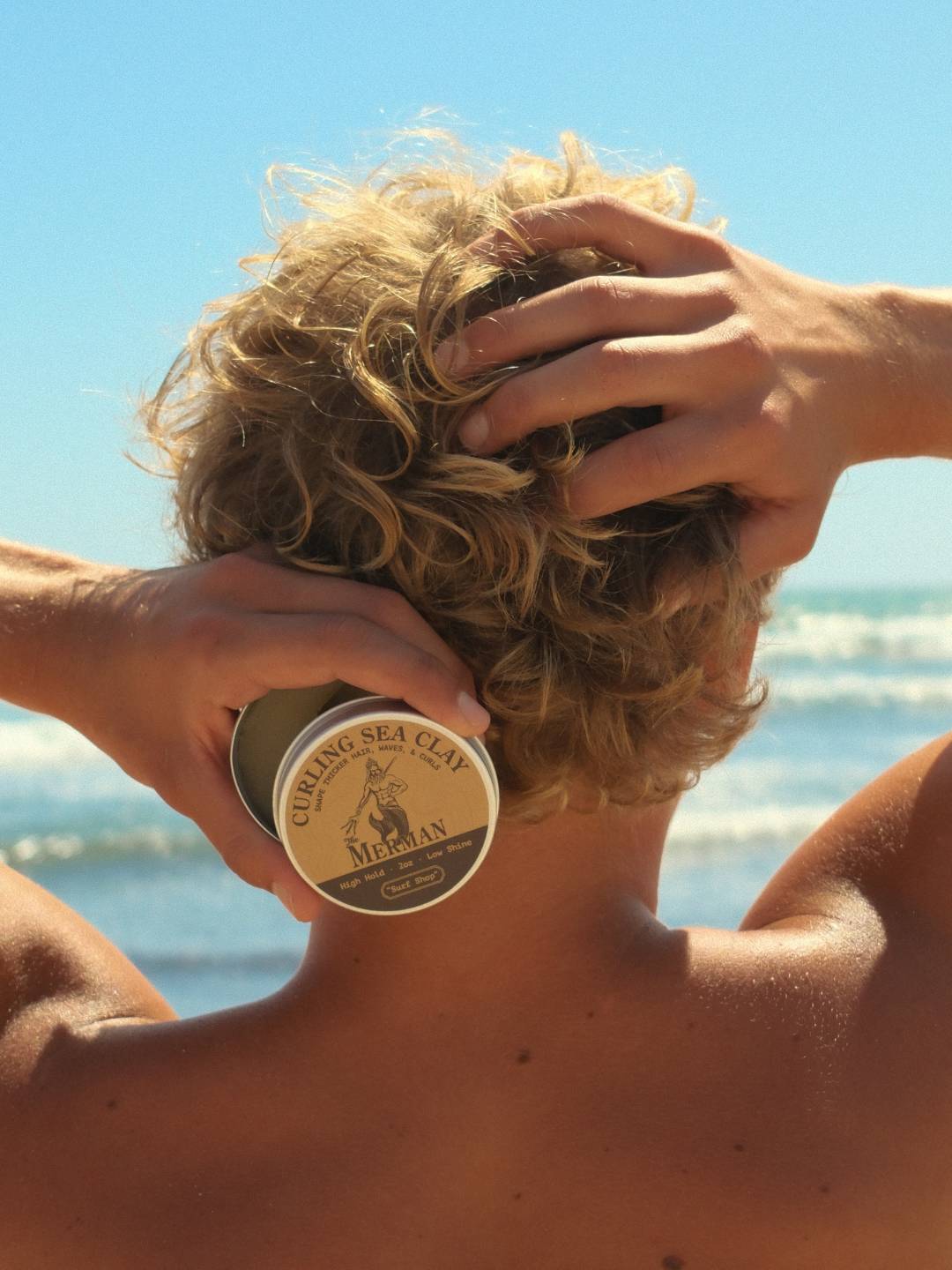 Curling Sea Clay For Men - Ultimate Shape & Hold – The Merman